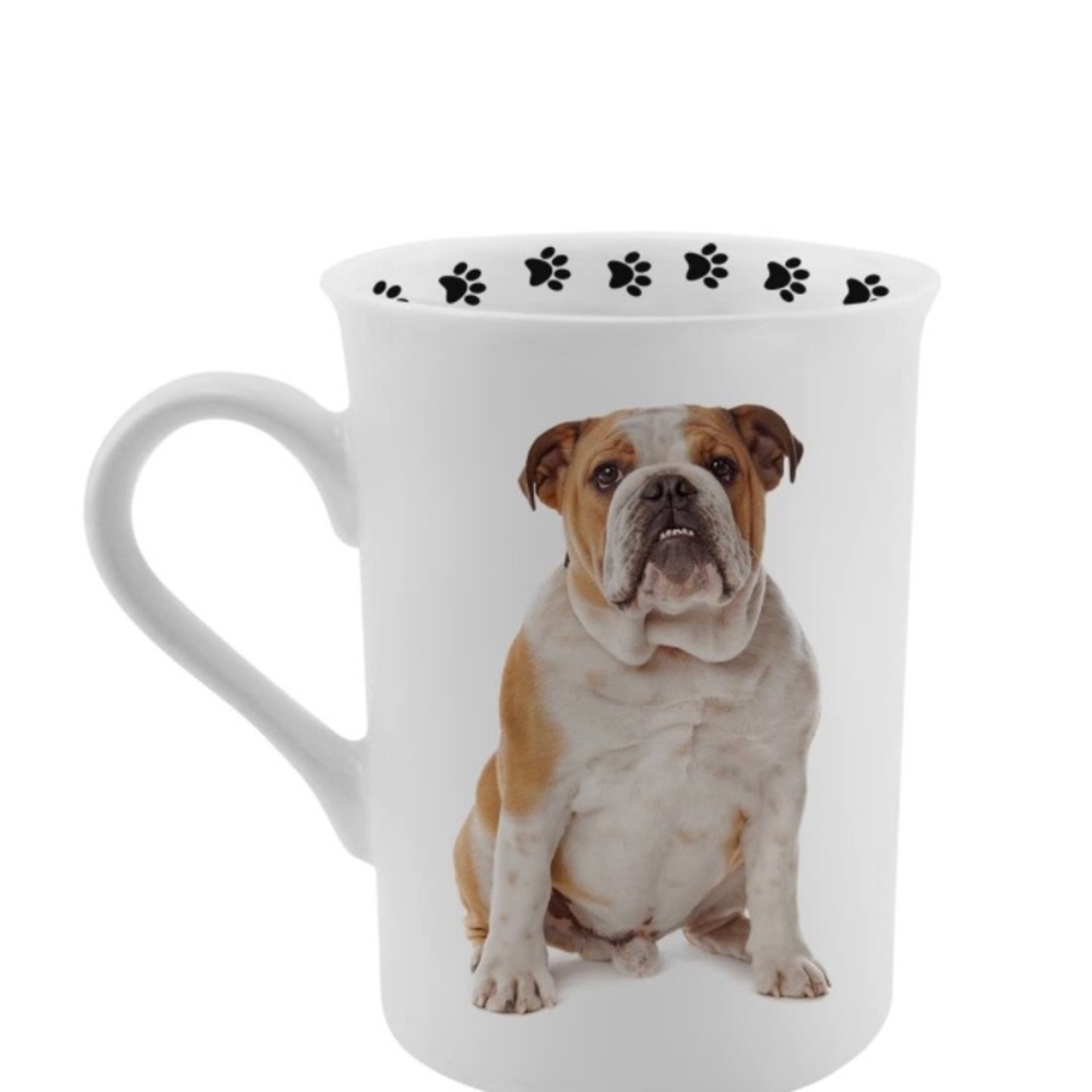 Dimension 9 French Bulldog Coffee Mug, White -New with Box & Hang Tag